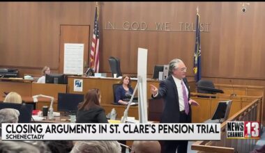 Closing arguments take place in case of former St. Clare’s employees seeking to get their pensions
