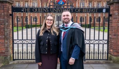 Inspired by his wife, former tradesman graduates as nurse from Queen’s – Armagh I