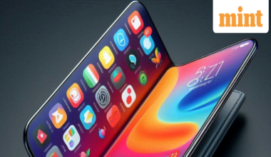 Apple will reportedly launch a 7.9 inch foldable iPhone in 2026. (AI generated image)
