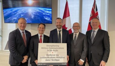 Canada picks Telesat and MDA to study Arctic military communications constellation
