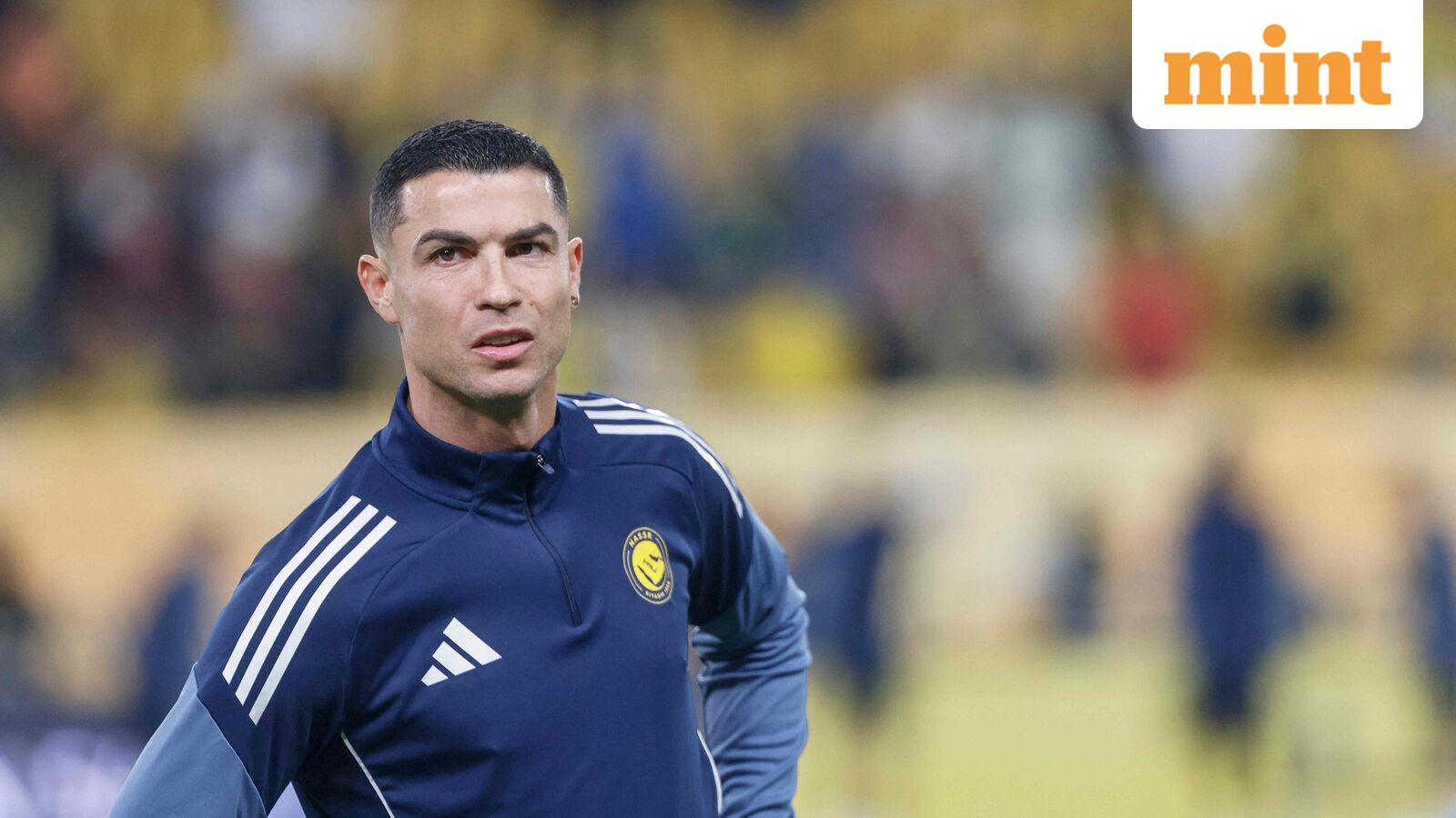 File photo of footballer Cristiano Ronaldo during a warm-up session. He is investing in AI company startup and is working on a brand partnership with the platform.