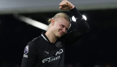 Erling Haaland breaks Premier League record as Man City nearly squander four-goal lead in Fulham classic