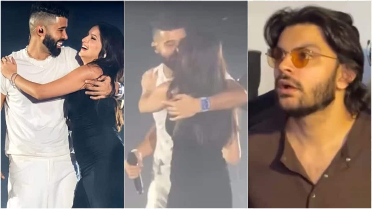Veer Pahariya's reaction goes viral as AP Dhillon hugs and kisses 'Sky Force' actor's girlfriend Tara Sutaria at Mumbai – Firstpost