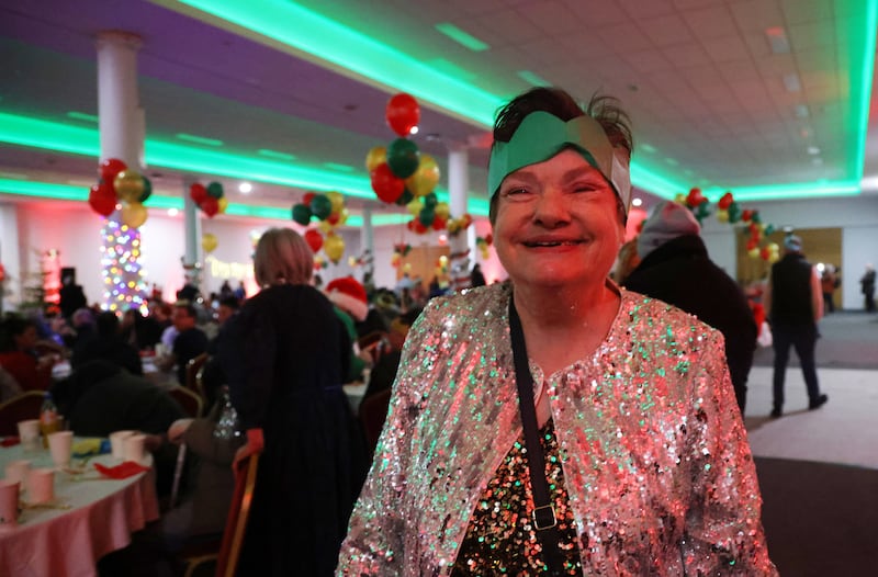 Miriam O'Leary at the RDS on Christmas Day. Photograph: Bryan O’Brien

