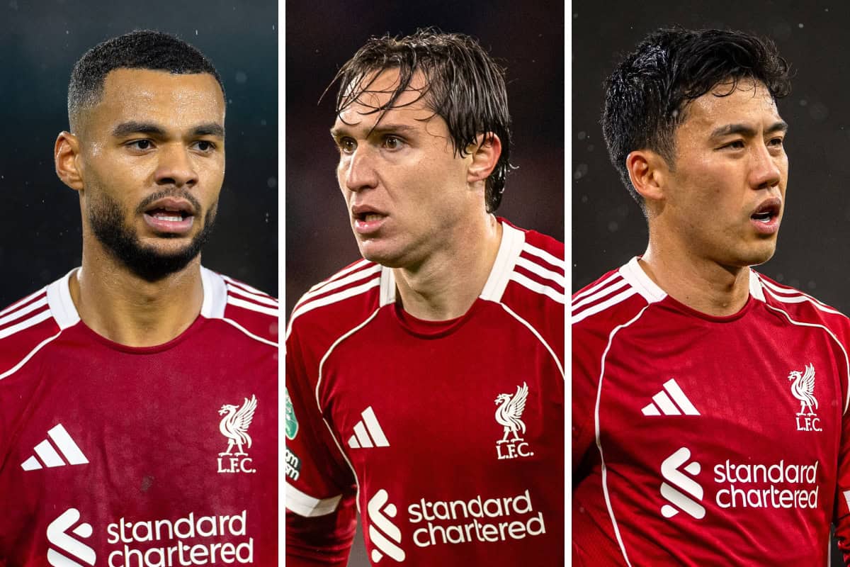 Gakpo, Chiesa & Endo Join Liverpool Injury List