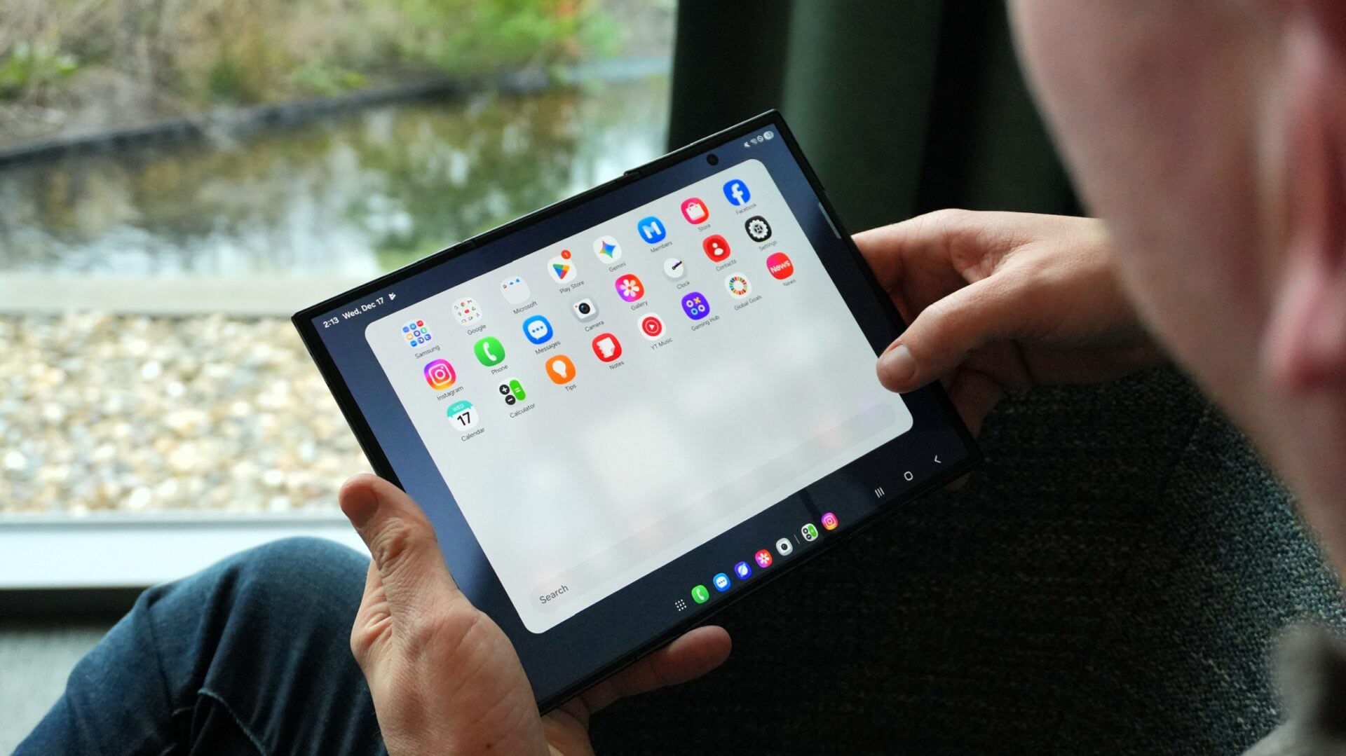 galaxy z trifold dex apps