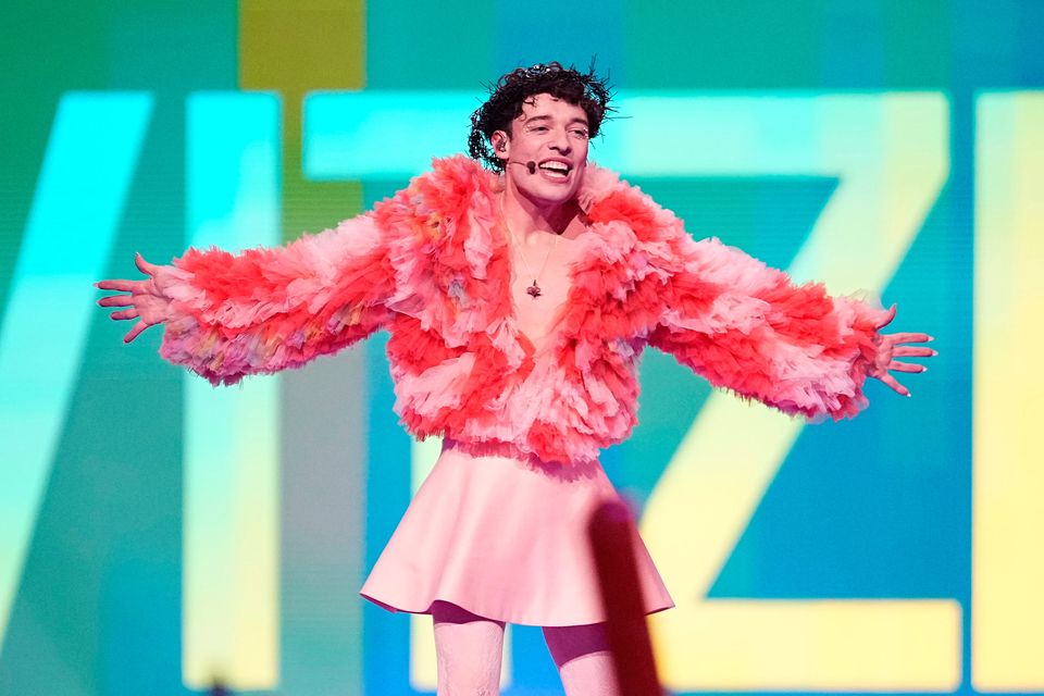 Nemo winning Eurovision. Photo: Getty