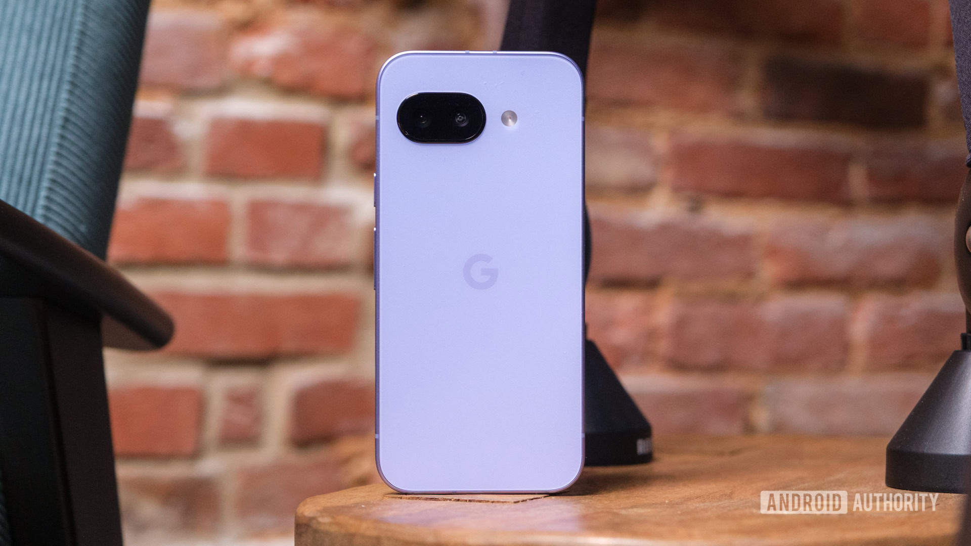 Google Pixel 9a standing hero