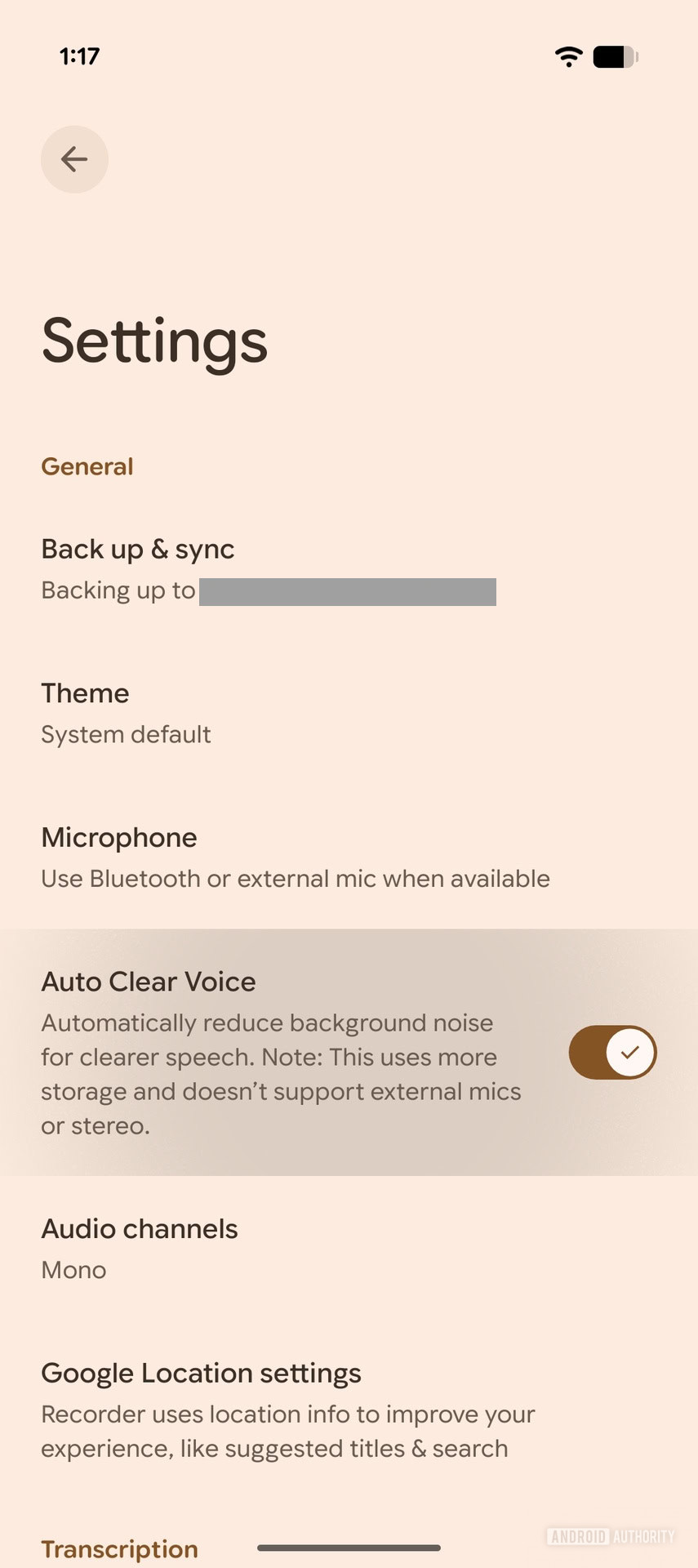 Google Recorder Clear Voice renamed to Auto Clear Voice (3)