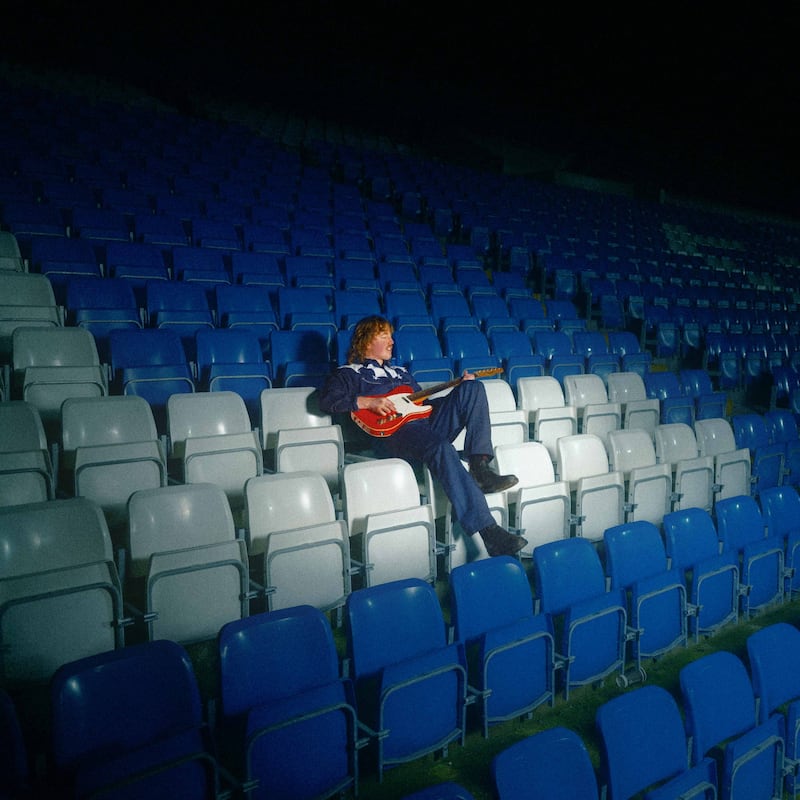Kean Kavanagh: the cover of The Country Star, photographed in O'Moore Park, Portlaoise