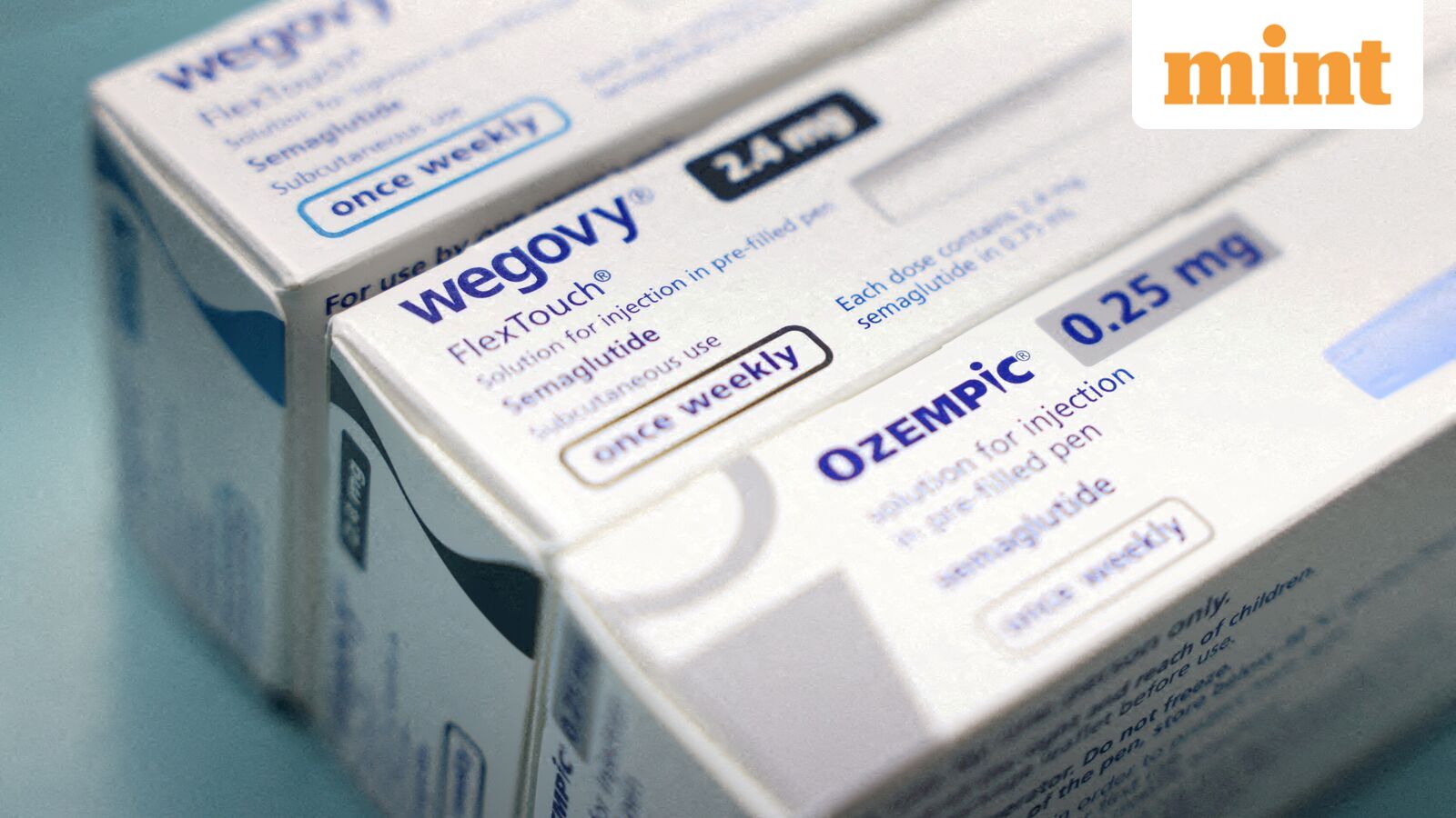Boxes of Ozempic and Wegovy made by Novo Nordisk are seen at a pharmacy in London, Image for representation.