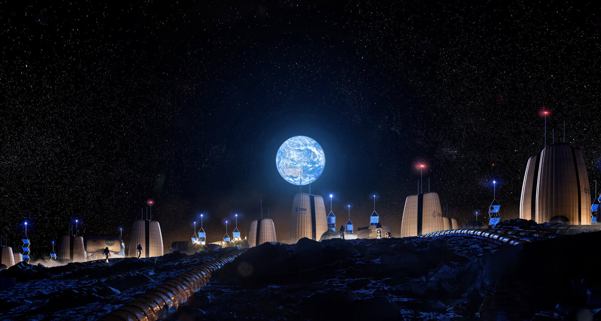 Habitats grouped together