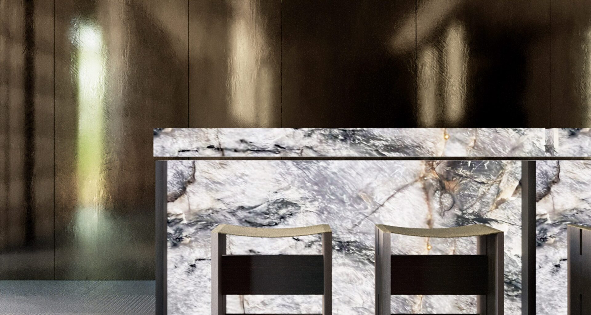 Immersive lounge at Design Miami spotlights Henge's focus on materiality