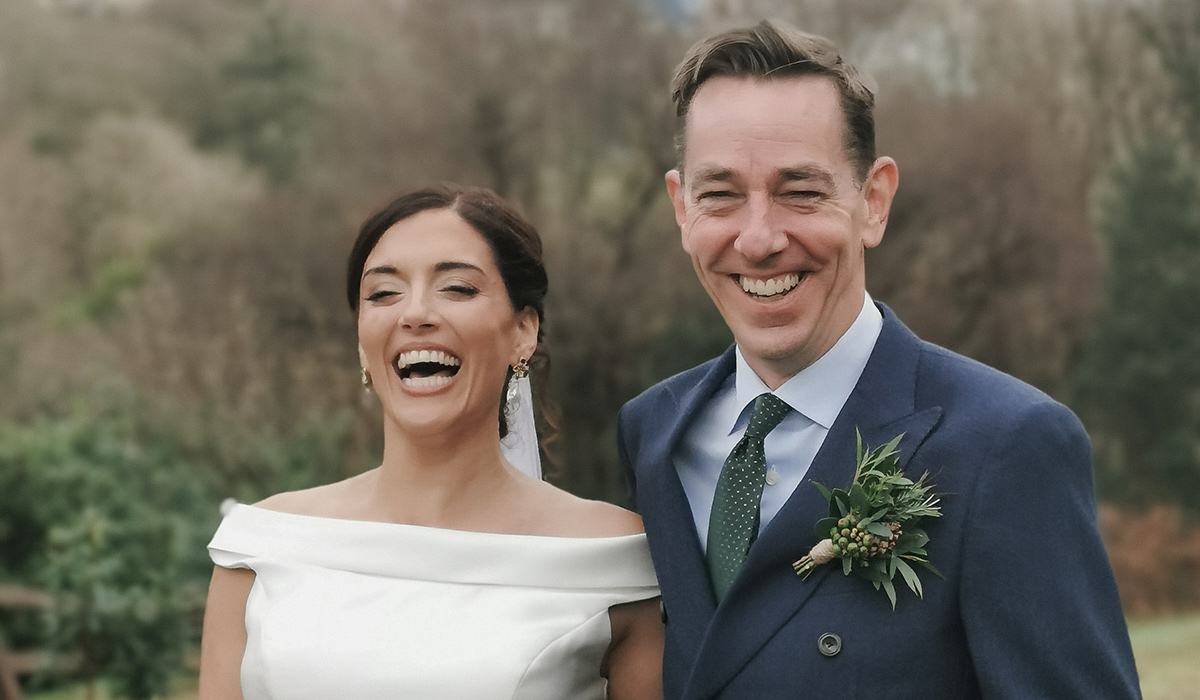 PICTURE EXCLUSIVE: Ryan Tubridy says 'I do' to wife Clare Kambamettu in West of Ireland wedding