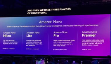 AWS re:Invent 2024 Nova