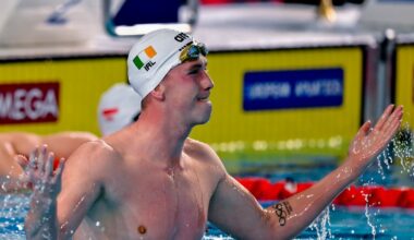 Daniel Wiffen wins gold medal in 1,500m freestyle at European Championships – The Irish Times
