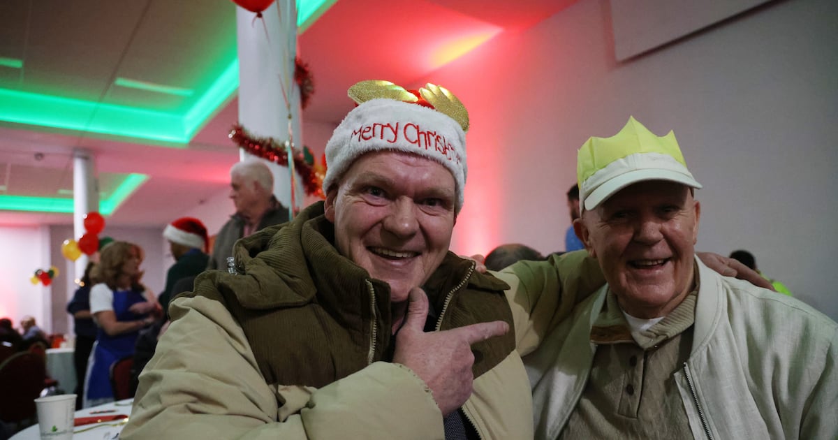 Music and companionship at RDS Christmas dinner – The Irish Times