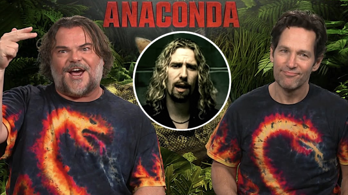 Jack Black Sings Insane Version of Nickelback Hit While Promoting Anaconda