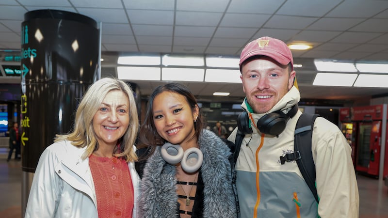 ‘Not excited about the weather’ - Son makes 9,000-mile journey home to Northern Ireland for Christmas