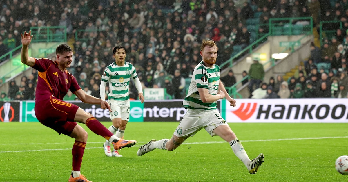 Evan Ferguson scores twice as Roma beat Celtic comfortably - The Irish Times