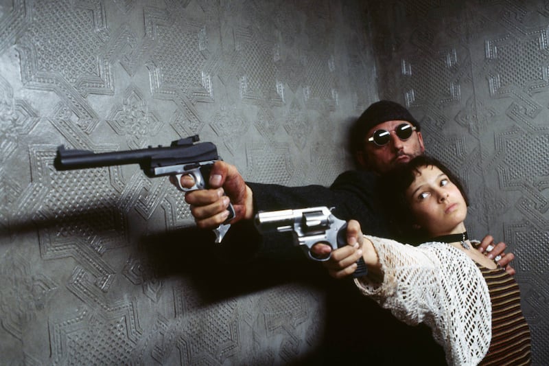 Léon: The Professional- Jean Reno and Natalie Portman and in Luc Besson's 1994 film