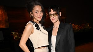 Chase Infiniti and Kristen Stewart at IndieWire Honors Winter Film Awards 2025 at Nya West on December 04, 2025 in Los Angeles, California.
