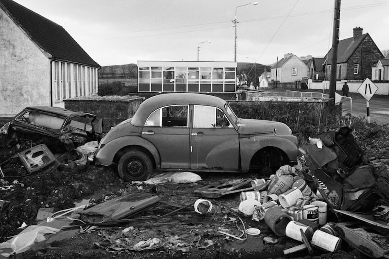 An abandoned Morris Minor in Co Sligo, from A Fair Day.