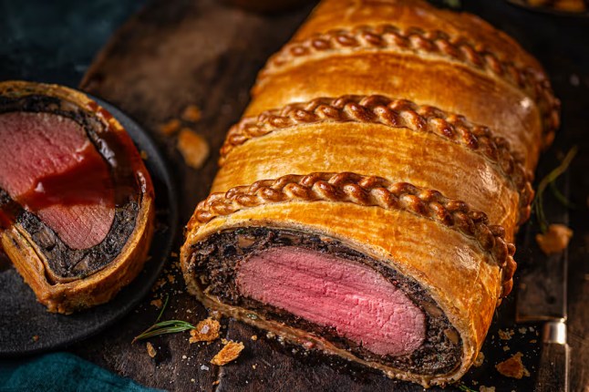 The £195 beef wellington from M&S