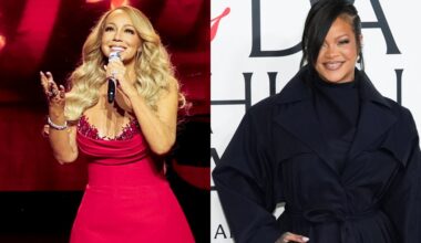 Rihanna at Mariah Carey Show Told to Sit Down: Here's Her Reaction