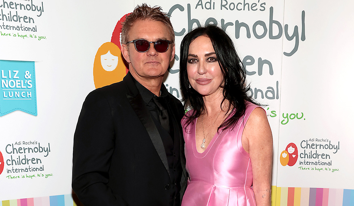 Don Mescall and Morah Ryan at Liz and Noel's Chernobyl Lunch at the Intercontinental Hotel. Pic: Brian McEvoy