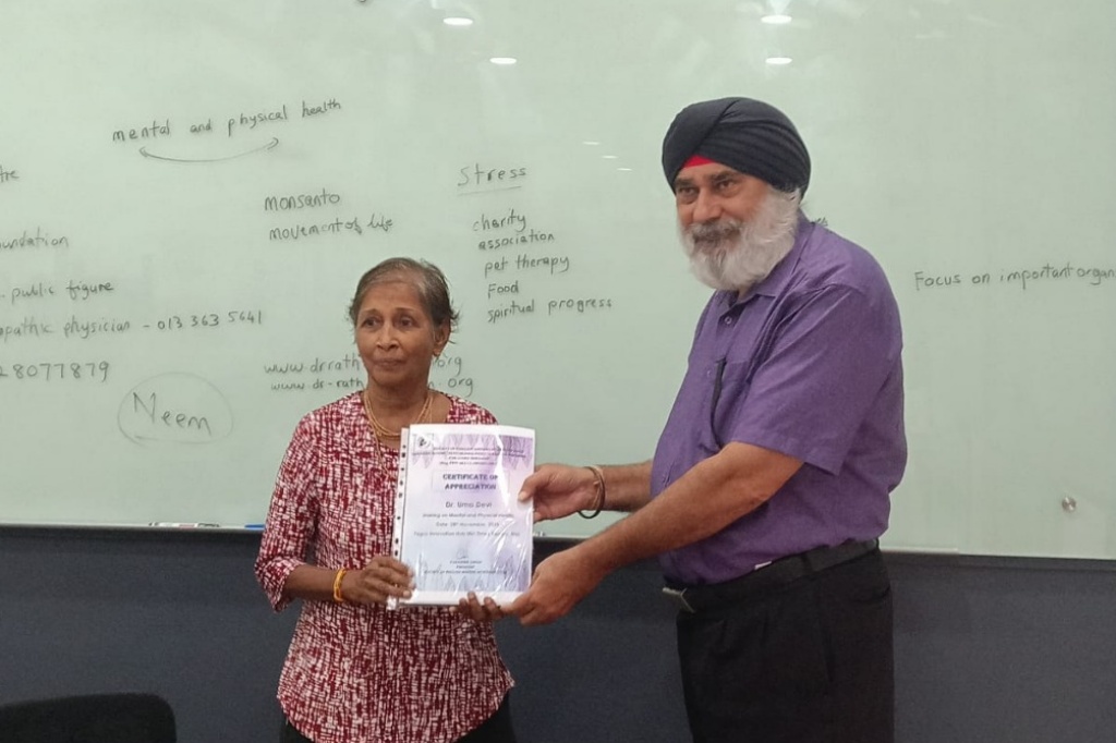 Soswe hosts insightful talk on mental, physical health in Miri