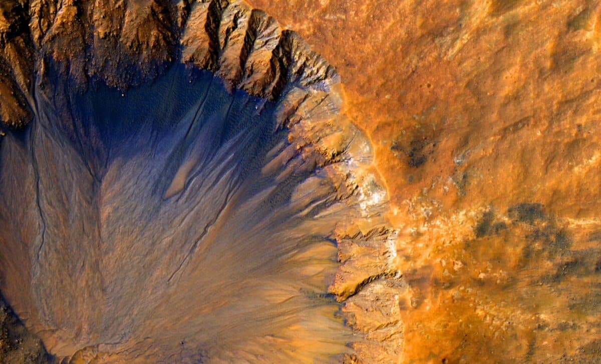 Nasa Mars Weathercam Spots Largest Fresh Crater Ever Documented
