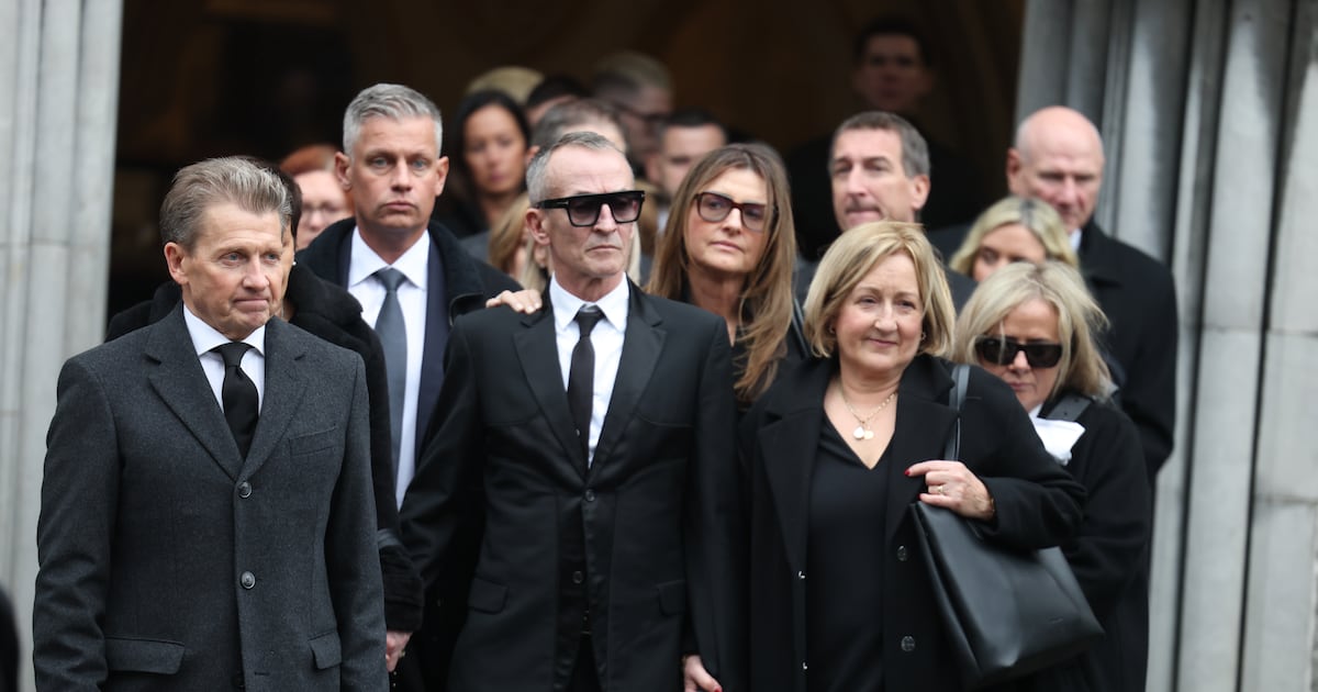 ‘Endearing and gregarious’ Hugh Wallace remembered as stars and friends gather for funeral – The Irish Times