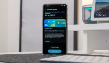 One UI 8.5 Update screen