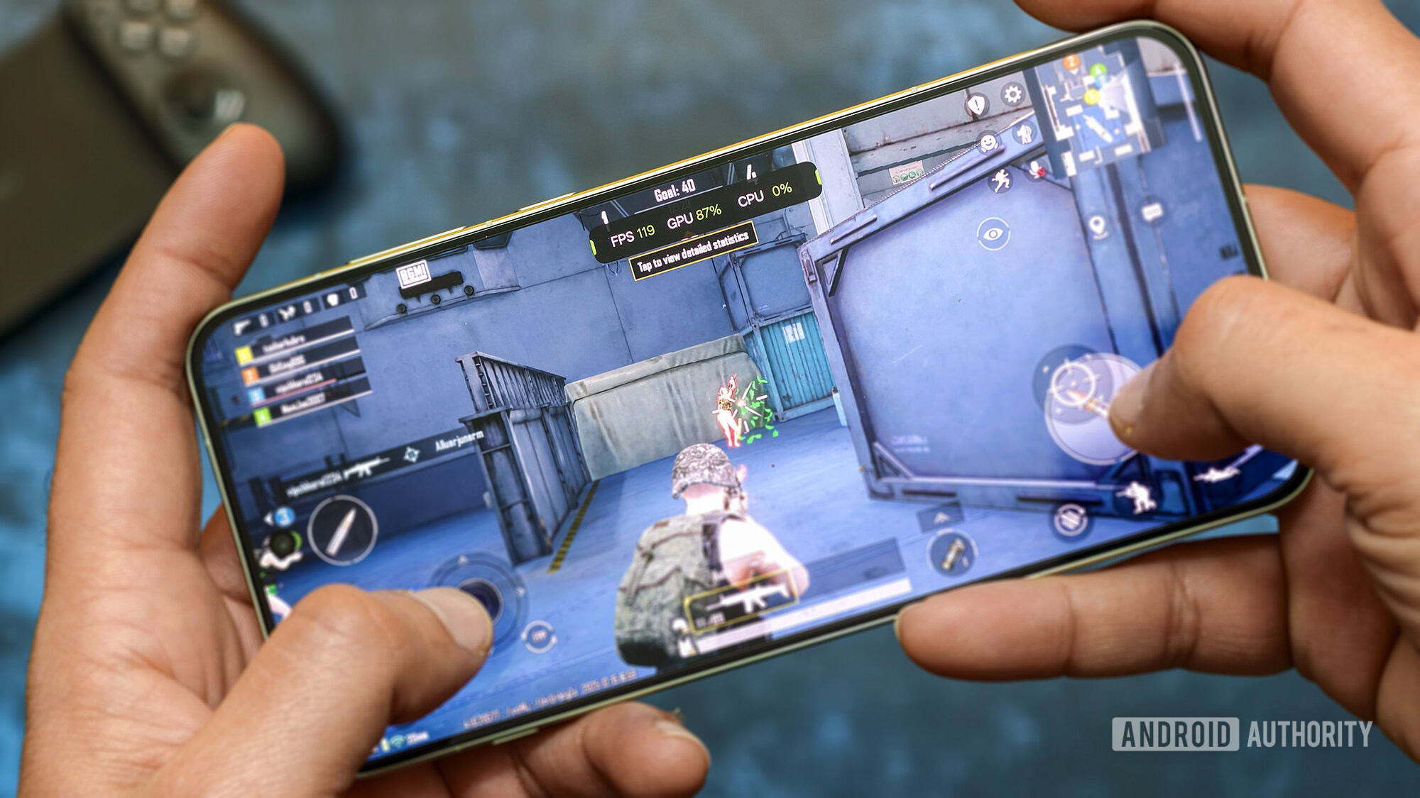 OnePlus 15R PUBG 120fps