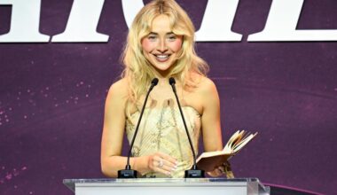 Sabrina Carpenter Thanks Fans, Collaborators at Variety's Hitmakers