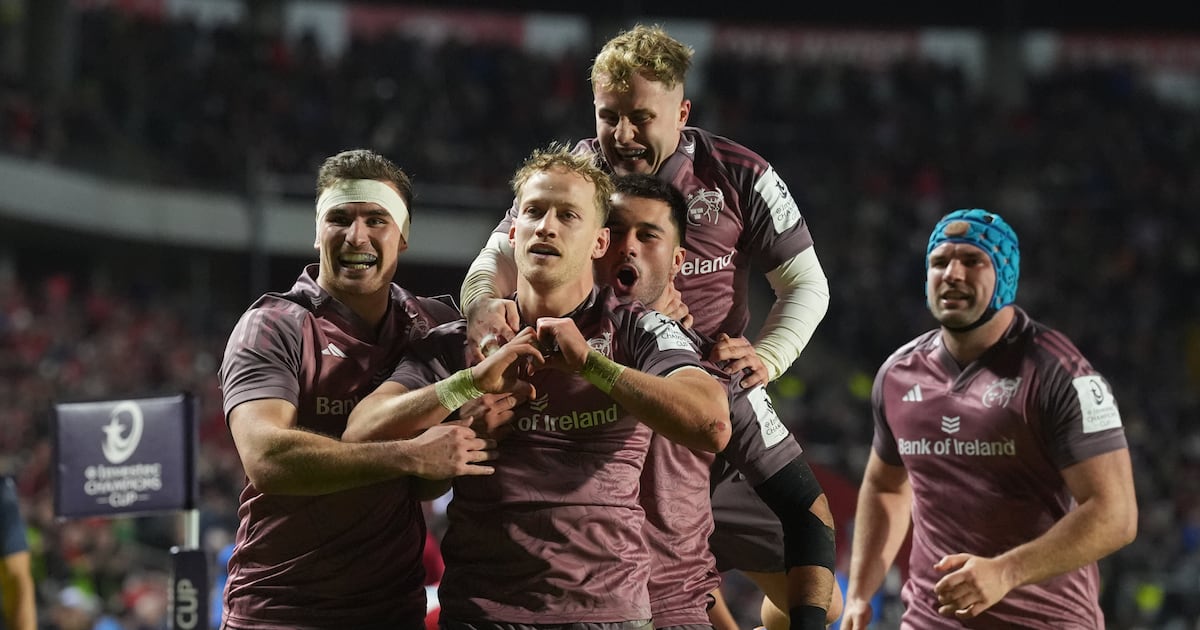 Munster finally let the game come to them in bonus-point win over Gloucester – The Irish Times