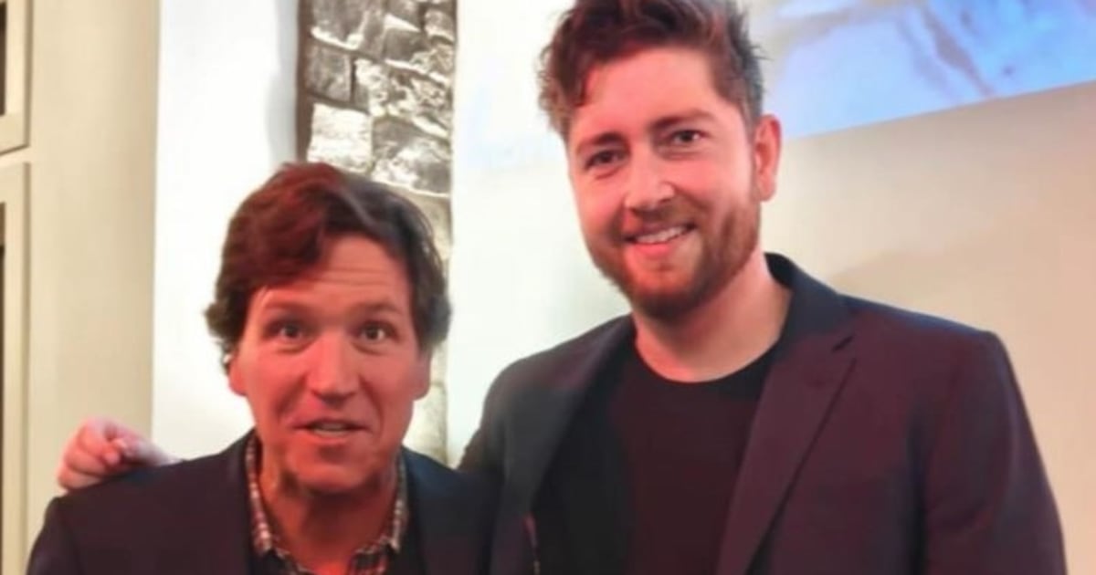 Former presidential hopeful Gareth Sheridan says photo with Tucker Carlson was at non-political event – The Irish Times