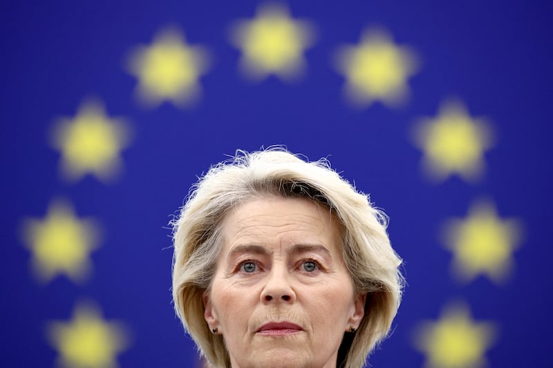 European Commission president Ursula von der Leyen. Photograph: Frederick Florin/AFP via Getty Images