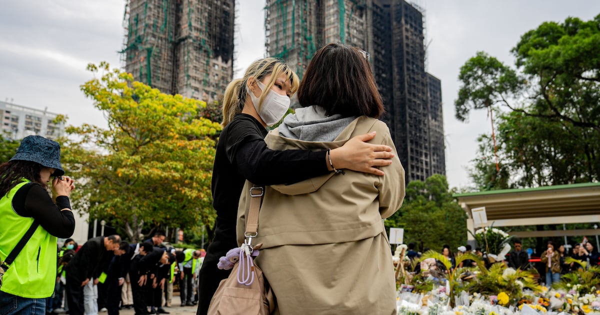 After the Hong Kong fire, Beijing confronts a grief it can’t easily police – The Irish Times