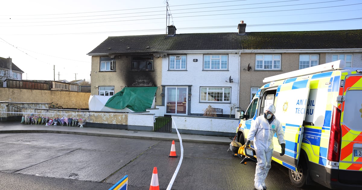 Drugs gang suspected in Edenderry firebomb attack that killed woman and four-year-old – The Irish Times