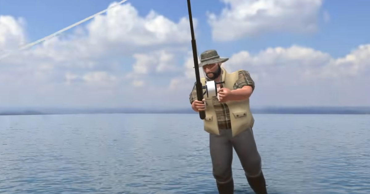 Acclaimed LGBTQ+ developer Robert Yang releases explicit game about an angler catching hogs, critiquing modern dating and overfishing