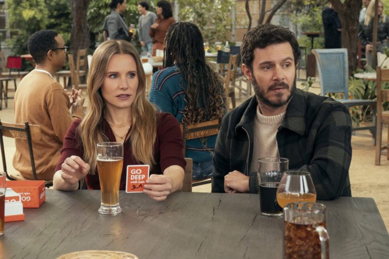 Nobody Wants This. (L to R) Kristen Bell as Joanne, Adam Brody as Noah in episode 209 of Nobody Wants This. Cr. Erin Simkin/Netflix ?? 2025 tv still