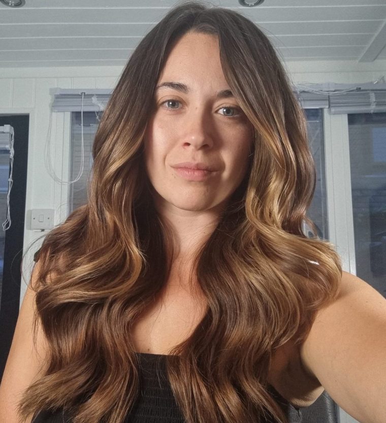 Christina Loach, 34, is a hairdresser and has never had a pension. She says she feels panicked about the future, but cannot spare any money for a pension with three young children as she says money is constantly swallowed up