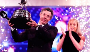 Emotional Rory McIlroy fights back tears as he pays tribute to fathers of Southport attack victims