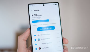 Samsung Galaxy S25 Ultra RAM use
