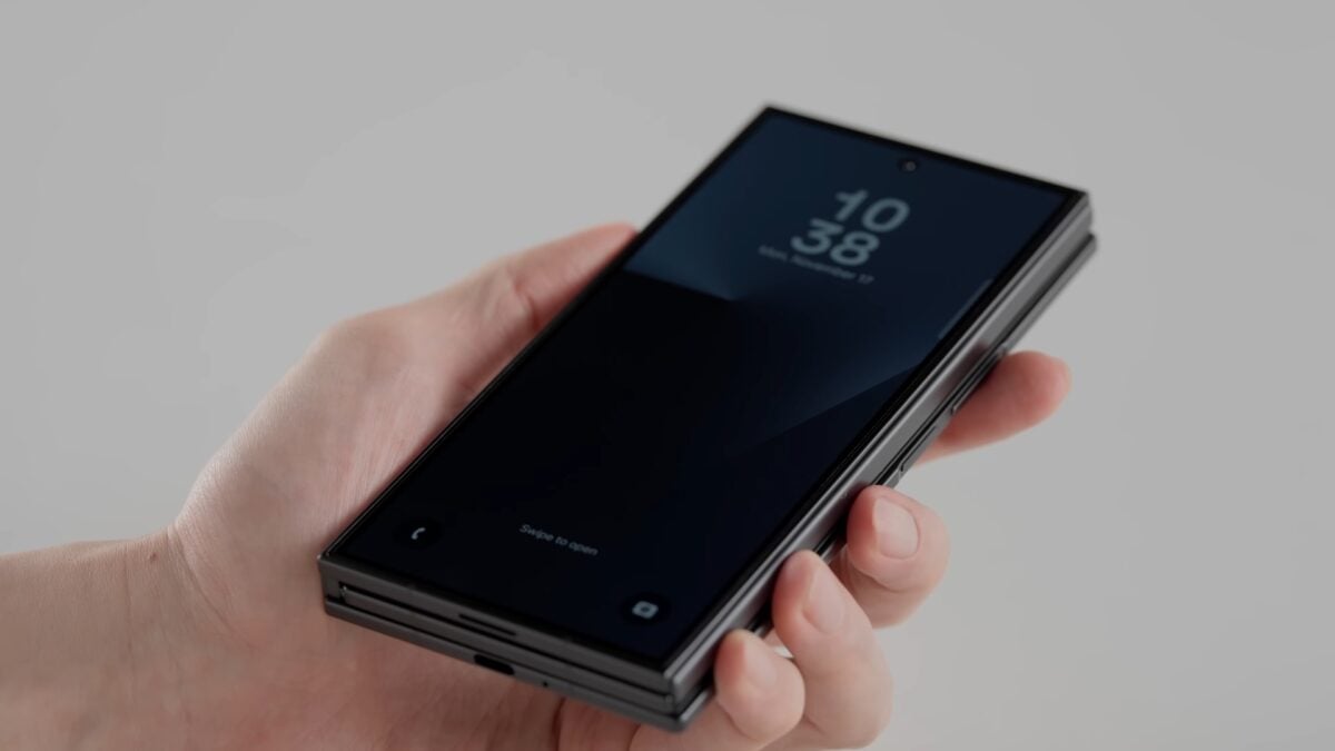 Samsung Galaxy Z TriFold's fingerprint reader is something special