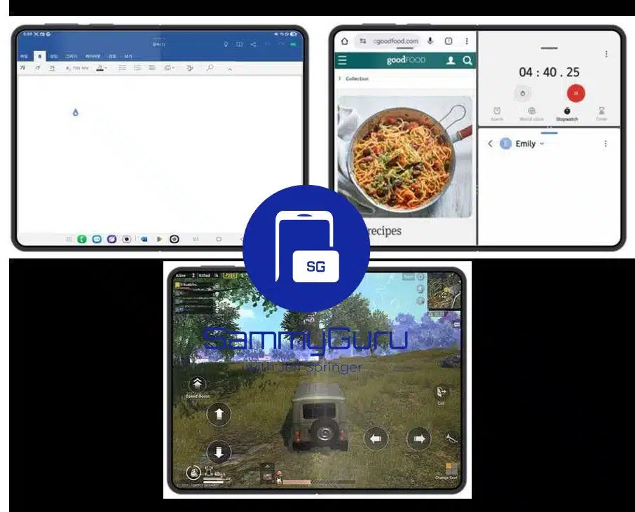 Samsung wide type fold concept 2