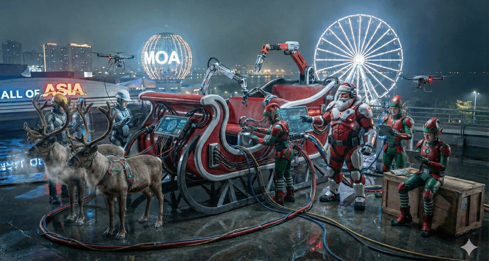 CleanTechnica Exclusive: Inside Santa's Global Refueling Network