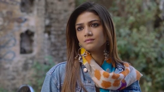 Sauraseni Maitra in a still from Saali Mohabbat, which streams on Zee5 Hindi from December 12.